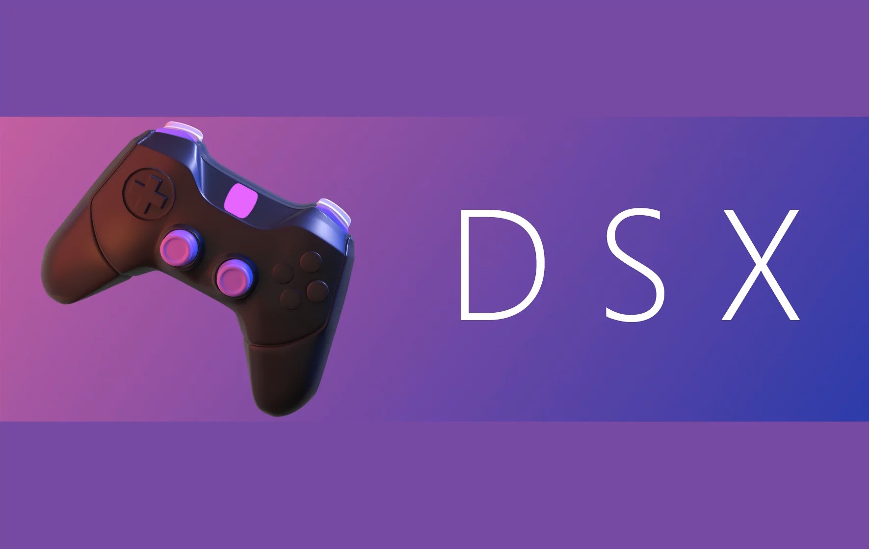 It allows you to fine-tune the PS5 controller on PC, including adaptive triggers, vibration intensity and backlight