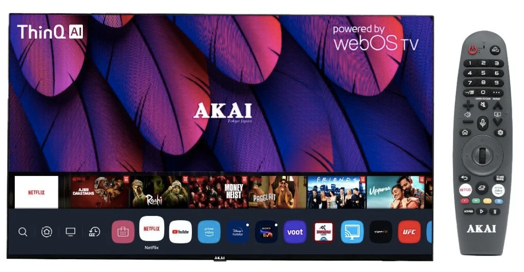 Akai's Modern 4K TVs Introduced: 55-Inch for $500