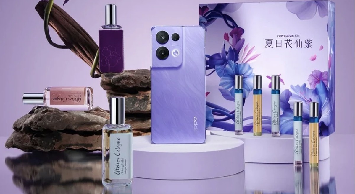 OPPO launches Reno8 Pro Iris Purple lavender smartphone