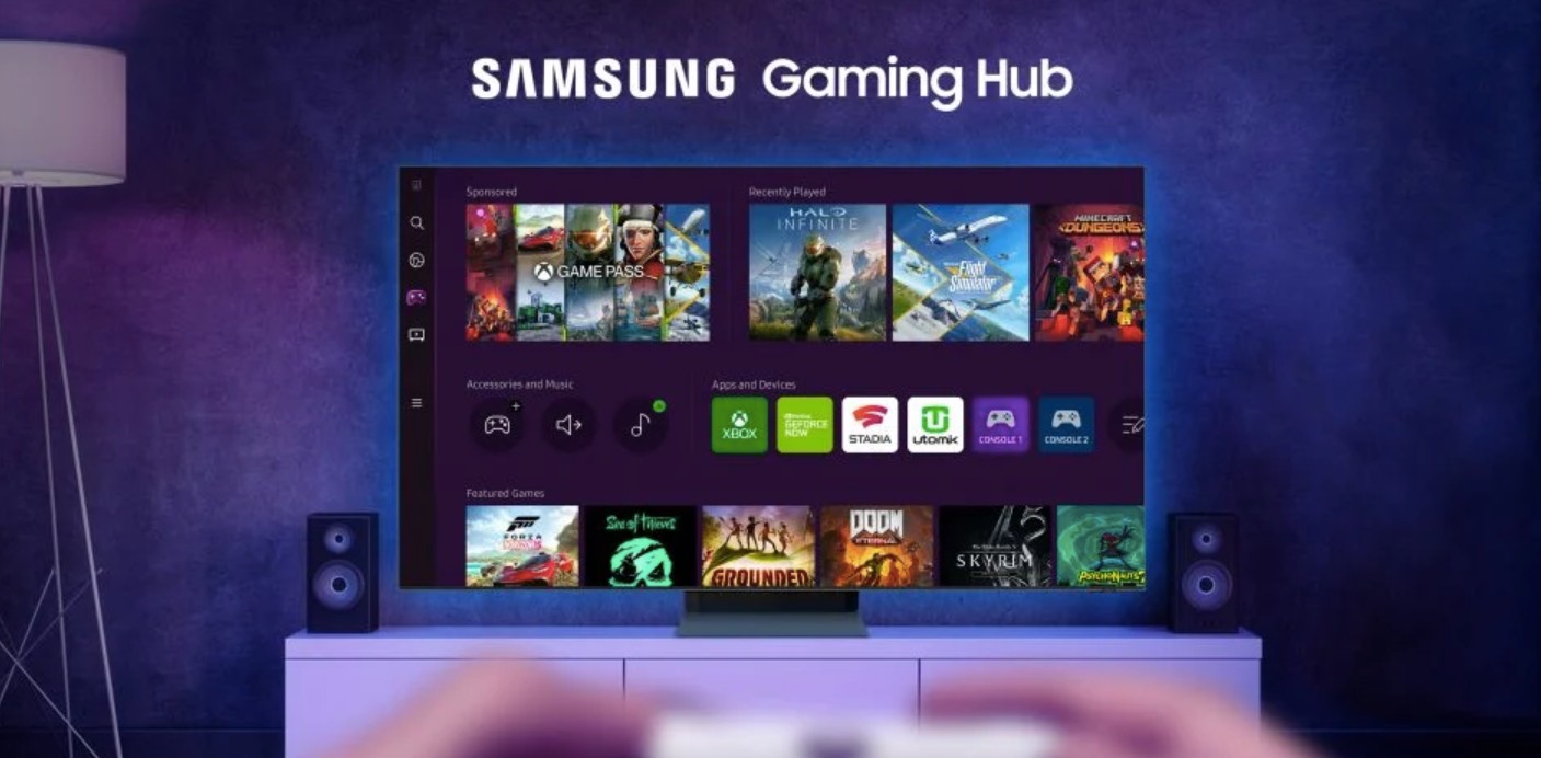 Samsung Gaming Hub is now available for 2022 smart TVs and monitors