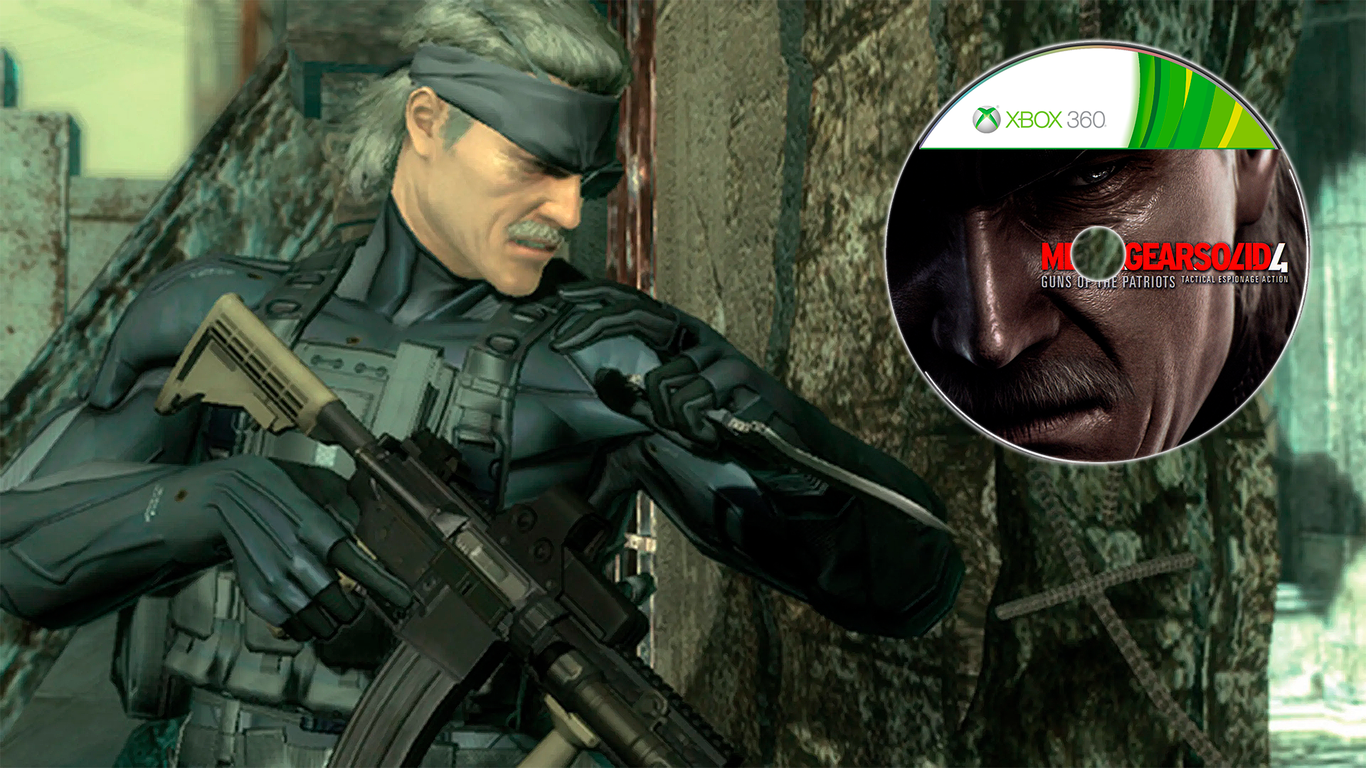 One of Hideo Kojima's masterpieces had a flawless Xbox 360 version, but Konami prefers to make it exclusive to PlayStation