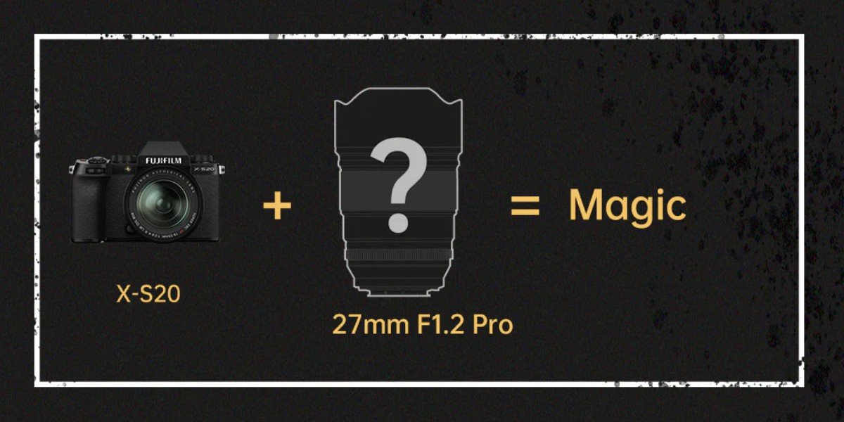 Viltrox 27mm F/1.2 Pro XF lens coming soon