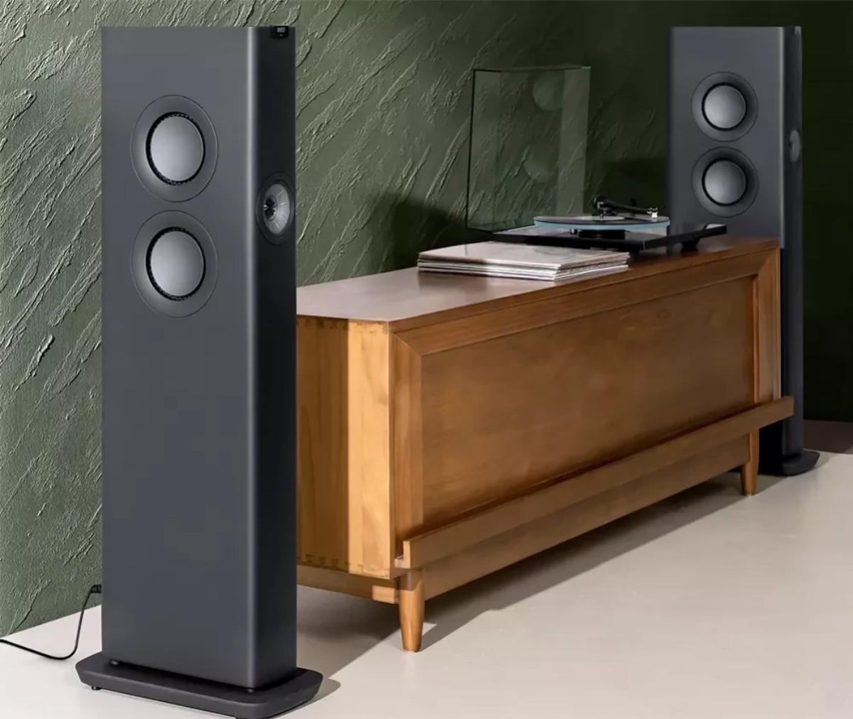 KEF launches LS60 Wireless in matte charcoal finish